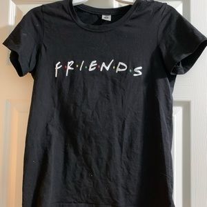 Super cute black FRIENDS t-shirt!